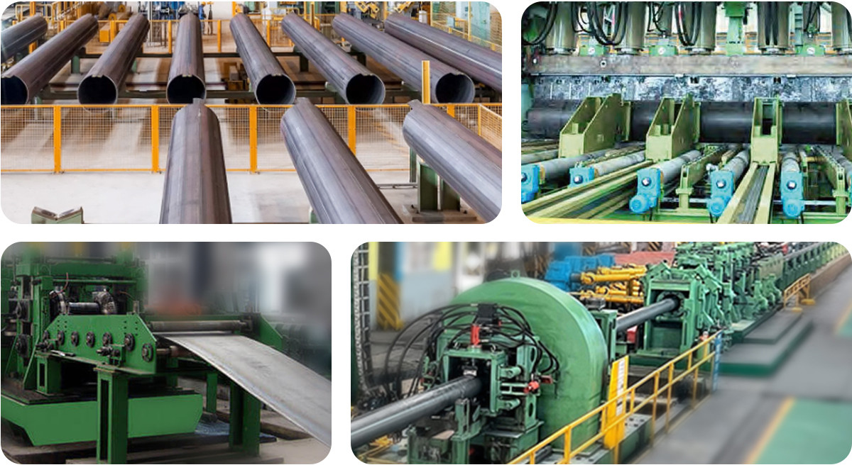 Dia 8mm - 20mm Spiral Weld Pipe Mill 120m/Min Erw Tube Mill Machine