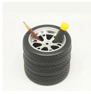 Wholesale New creative gift product tyre shape pen holder from china suppliers