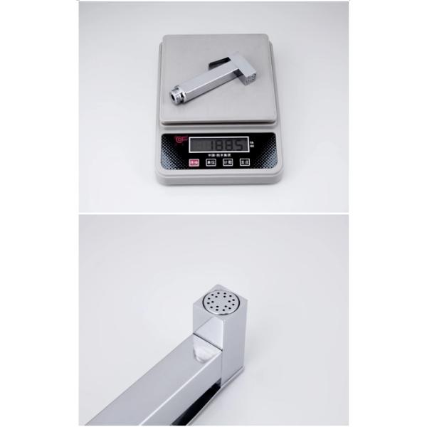 Bidet sprayer packaging and dimensions