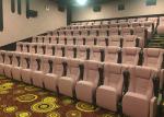 CA117 Cup Holder Armrest Movie Theater Seats High Denisty Foam With Fabric