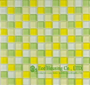 Wholesale Home Decoration Glass Crystal Mosaic Tile For Bahroom,Kitchen Glass mosaic tiles For Sale from china suppliers