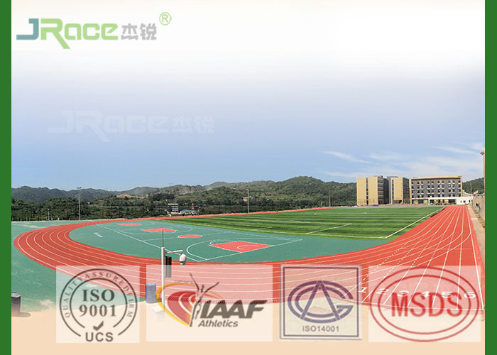 Sandwich System Running Track And Field Surface Coating For Stadium