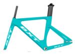 700C Full Carbon Track Bike Frame Bicycle Track Frameset Aero Shaping Black
