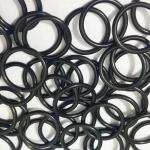 FFKM Raw Materials Compression Molding Technology Rubber O Rings Seals For 5000