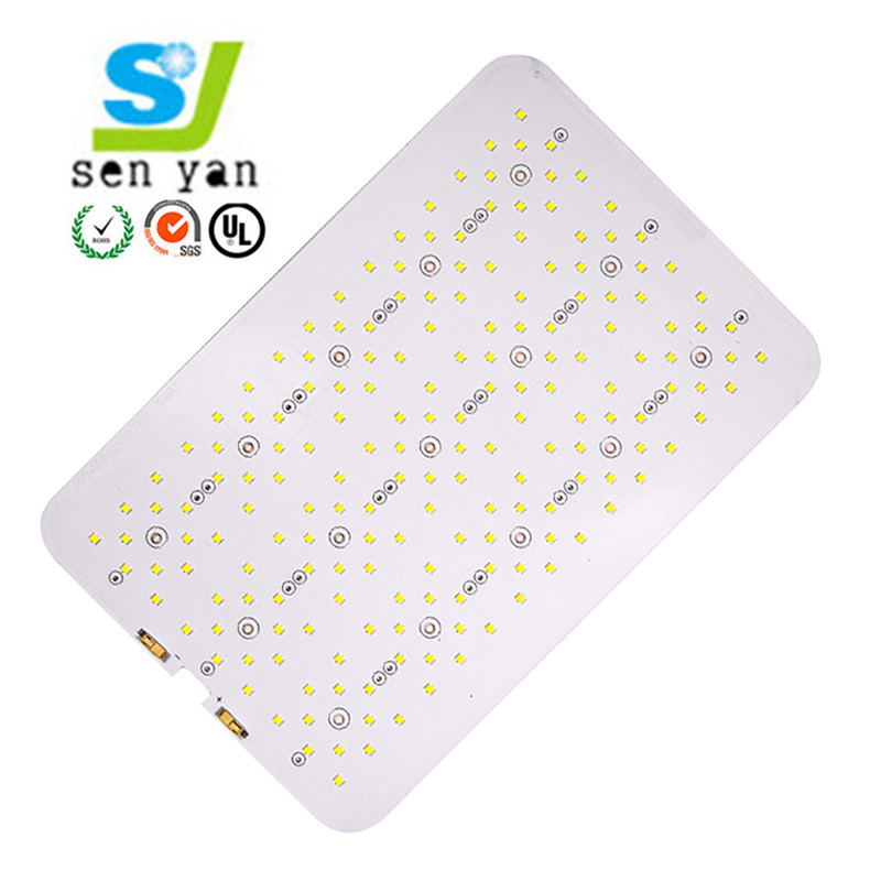 Aluminum Substrate LED Circuit Board Single Side 1 - 2oz Copper Thickness Customized