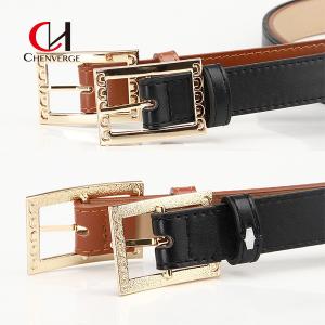 Wholesale Cowhide Leather Waist Belt Ornament Zinc Alloy Multi Color Casual Suit Wind Decoration from china suppliers