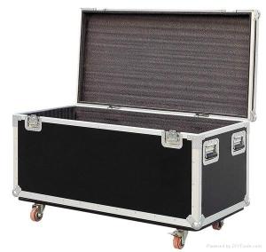 Wholesale Black Plastic 6u Flight Cases For Speaker , Metal Tool Case from china suppliers