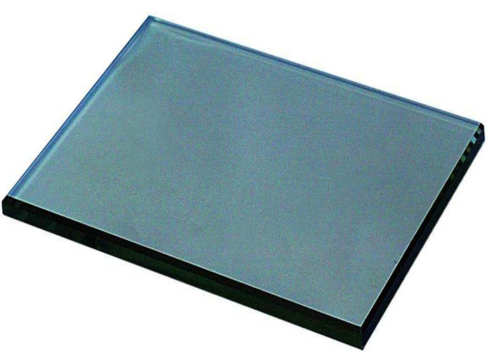 High Color Uniformity Dark Grey Reflective Glass 4mm - 8mm Thickness For Building Material