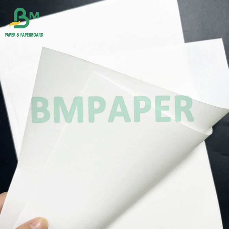 70gsm Food Grade White bleached  Kraft Paper In Reel For Food Product Wrapping
