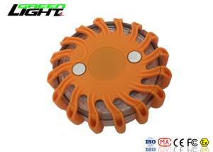 Wholesale Magnetic Rechargeable LED Flashing Police Warning Lights With Li - Ion Battery from china suppliers