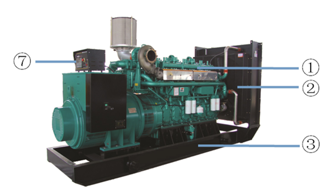 220v 150 Kw Chinese Diesel Generator 3 Phase Synchronous Generator YC6A230L-D20