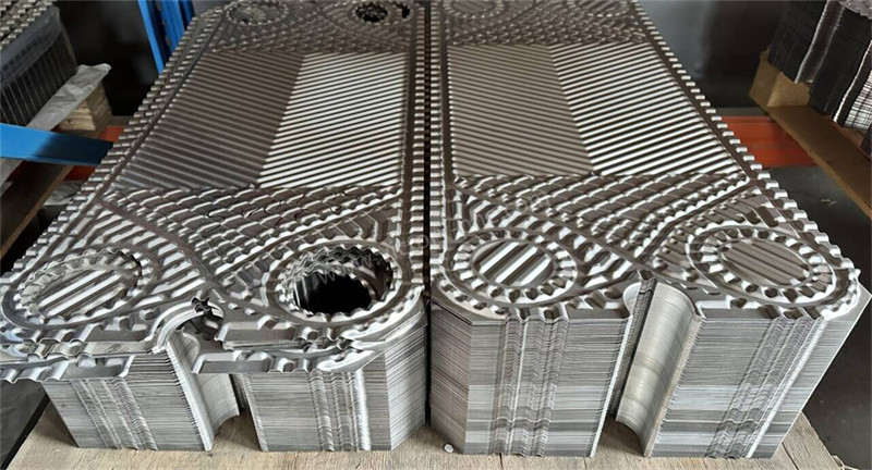 Quiet Accessen Heat Exchanger Plate SUS316 Stainless Steel Titanium Nickel