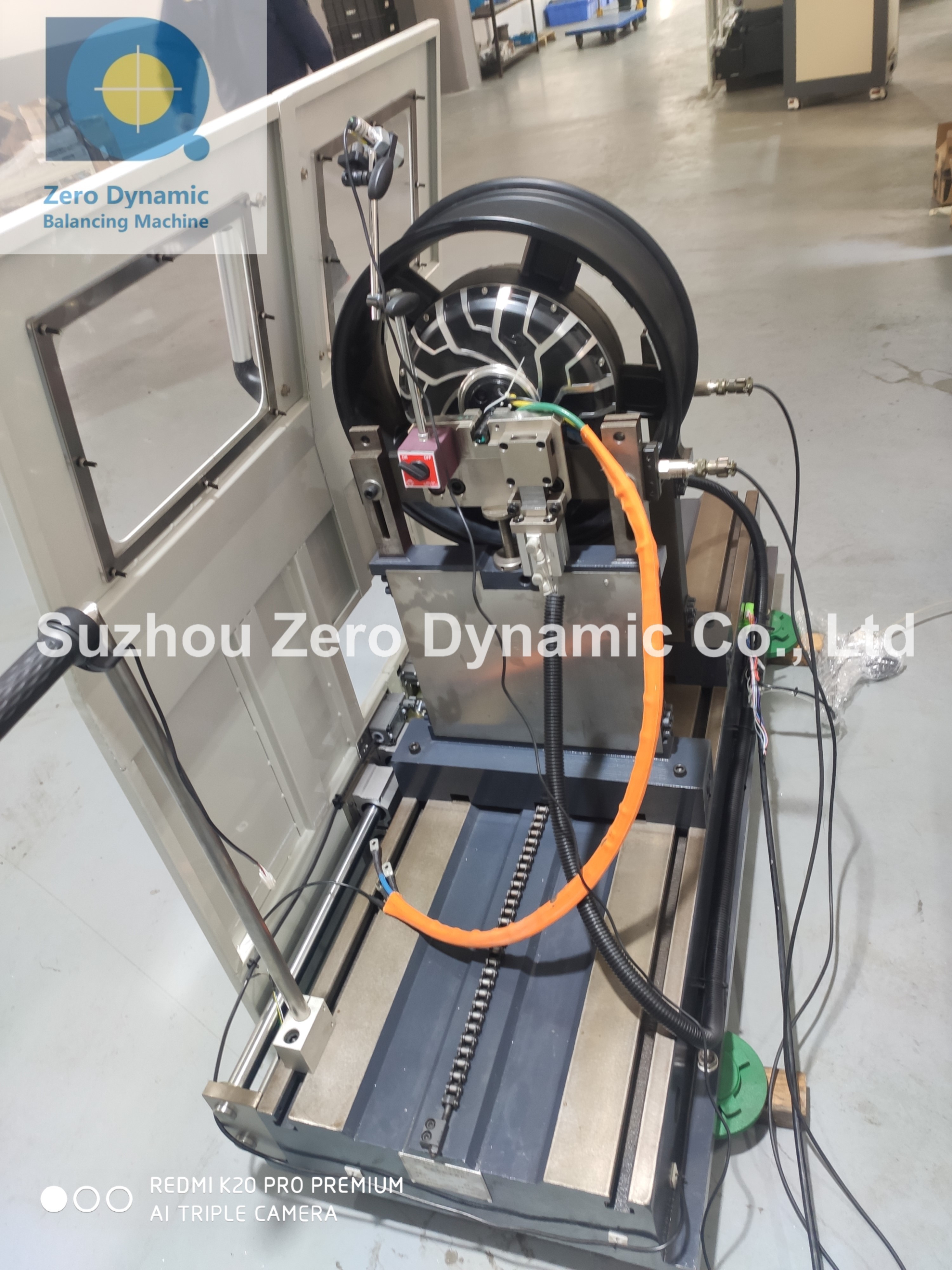High Precision EV Motor Self-drive Wheel Hub Motor Balancing Machine