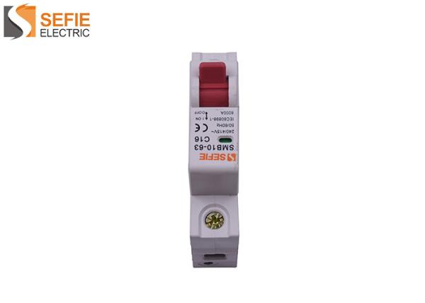 400V 20 Amp Mini Circuit Breaker 3 Pole Circuit Breaker Protection Against Short