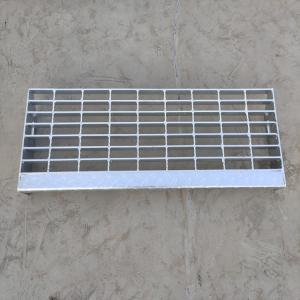 Wholesale Anti Slip Bolted Fixing Galvanized Metal Stair Treads From Steel Grating Steps from china suppliers