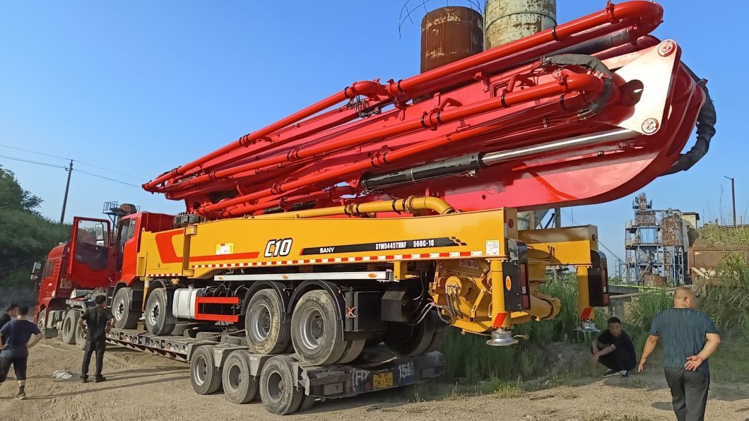 2017 Concrete Pump Truck 56m Truck Mounted Pump Heavy Equipment Concrete Boom Pump