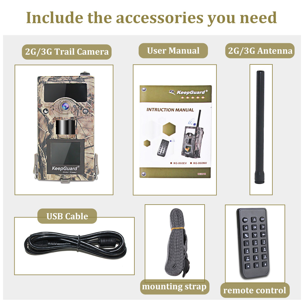 Backyard Wildlife Trail Camera , Deer Hunting Cameras High Trigger Speed