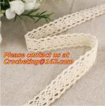 10m Vintage Style Cotton Crochet Lace Edge Trim Ribbon Sewing Ivory, White