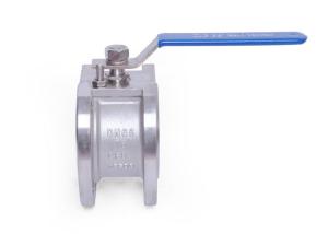 Wholesale SS316 DN80 Wafer Ends Wafer Ball Valve CF8M 1PC PN16 With Lever Light Weight from china suppliers