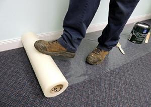 Wholesale Customized Carpet Protection Film / Carpet Protection Tape 60cm X 100m from china suppliers