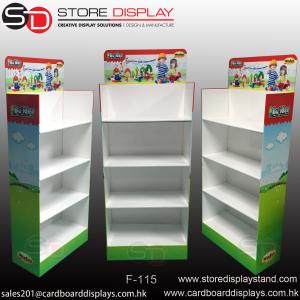 Wholesale Four tiers Floor display stand shelves from china suppliers