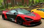 For McLaren 720s Carbon Fiber Body Kit 720s Upgraded VORS Style Carbon Fiber