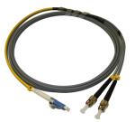 Armored Fiber Optic Patch Cord 62.5/125 MM ST Conditioning Single Mode LC