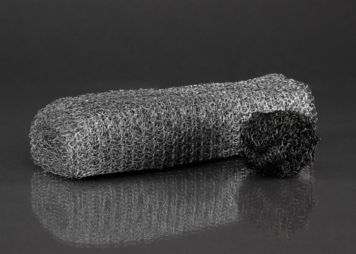Special Shaped W Shape Knitted Wire Mesh Gasket Stainless Steel 0.11mm