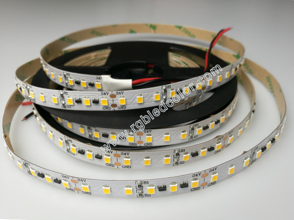 dc24v constant current 2835 120led 28.8w consistent color strip tape
