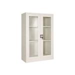 Laboratory Vessel Storage Two Glass Door Metal Filing Cabinet