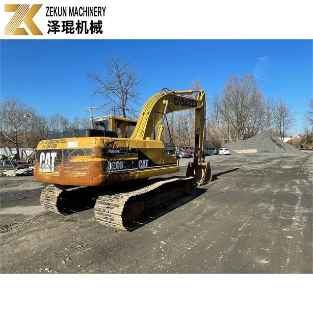 Cat 320 Used Crawler Excavator Original Parts And Track Chain Year 2015