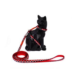 Wholesale Cat Vest Harness And Leash Set To Outdoor Walking Nylon Pet Rope Cat Chest Strap from china suppliers