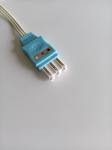 HP 989803173131 IEC Disposable 3 leads ECG Cables One Piece Din Style 3 Ft