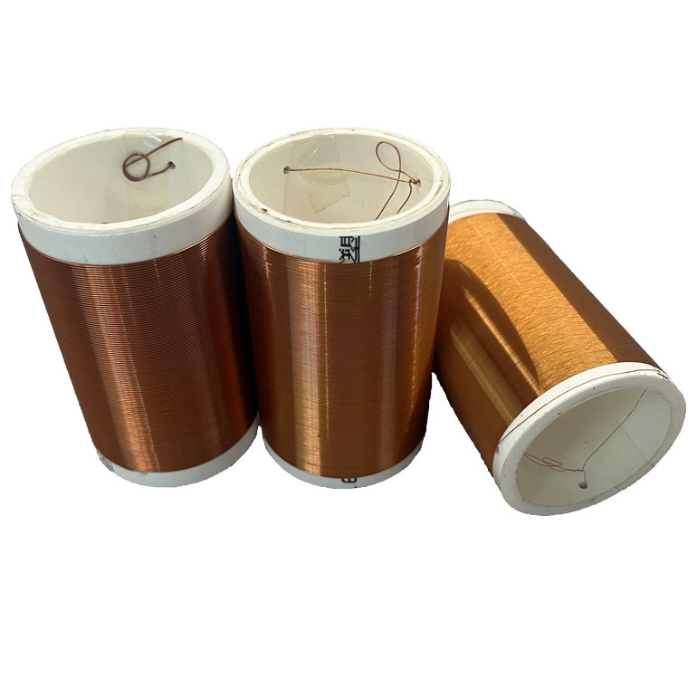 Modified Polyester Insulated Enameled Copper Winding Wire Customized Color