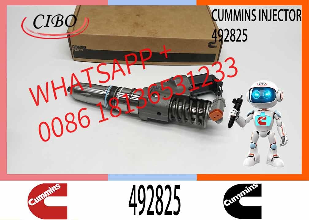 3083863 High Quality QSM11 ISM11 M11 Fuel Injector 492825 3411756 3609925 3083849 3087772 3411755
