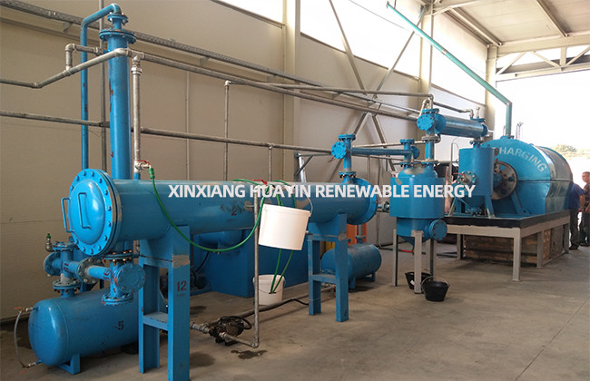 Petrol Pyrolysis Oil Plant Plastic Pyrolysis Plant Fuel Oil Pollution Free Mini