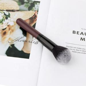 Wholesale Soft Face Makeup Brush Wood Handle Powder Foundation Brush from china suppliers