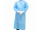 PP PE Non Woven Velcro Collar Disposable Protective Clothing