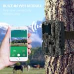 KW865 WIFI Hidden Camera Outdoor Wireless Hunting Camera IP67 20MP up to 512GB