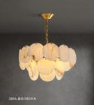 Modern Lighting Fixtures Luxury Restaurant Bar Indoor Large Marble Chandelier