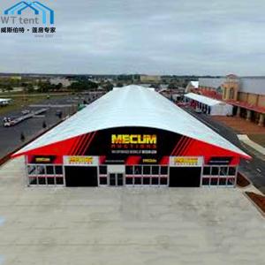 Wholesale Huge Commercial Arcum Tent High Reinforced Clear Span Metal Frame from china suppliers