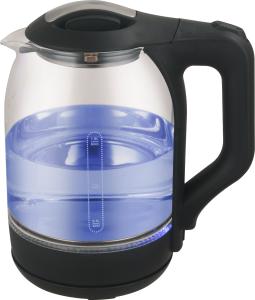 Wholesale High Borosilicate Clear Glass Electric Kettle 1000W 1500W Cordless Automatic Switch Off from china suppliers