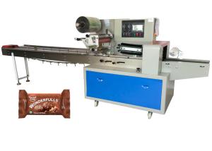 Wholesale Chocolate Bakery Biscuit Packing Machine Individual Pack Flow Packaging Machine from china suppliers