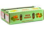 Corrugated Vegetables Packing Boxes For Fruit Shipping ISO9001 Certification