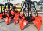 0.5m3-10m3 Excavator Hydraulic Orange Peel Grab For Construction