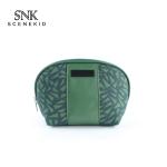 4 Pieces PU Leather Cosmetic Mesh Travel Makeup Bag Sets