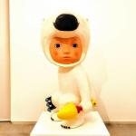 Varnished Cute Wooden Art Statue Doll With Birch Hardwood Birch Material