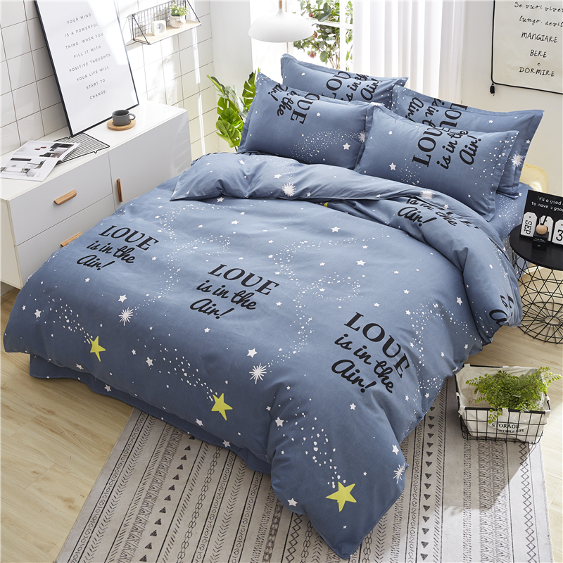 Scenic Pattern 100% Polyester Material for Bedsheet Fabric and Bedding Set at Changxing