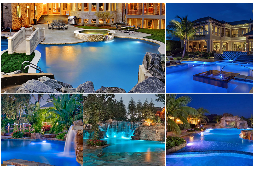 Underwater Outdoor Pool Lighting 6500K Waterproof IP68 18W SS316L