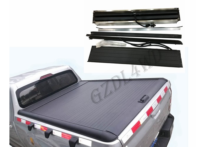 4x4 Aluminum Roller Shutter Rear Tonneau Cover For Ford Ranger 2012+ T6 T7 T8 Wildtrack Raptor
